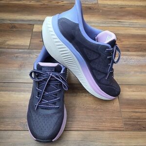 Skechers Dark Blue and Lavender ProWALK Slip Ins